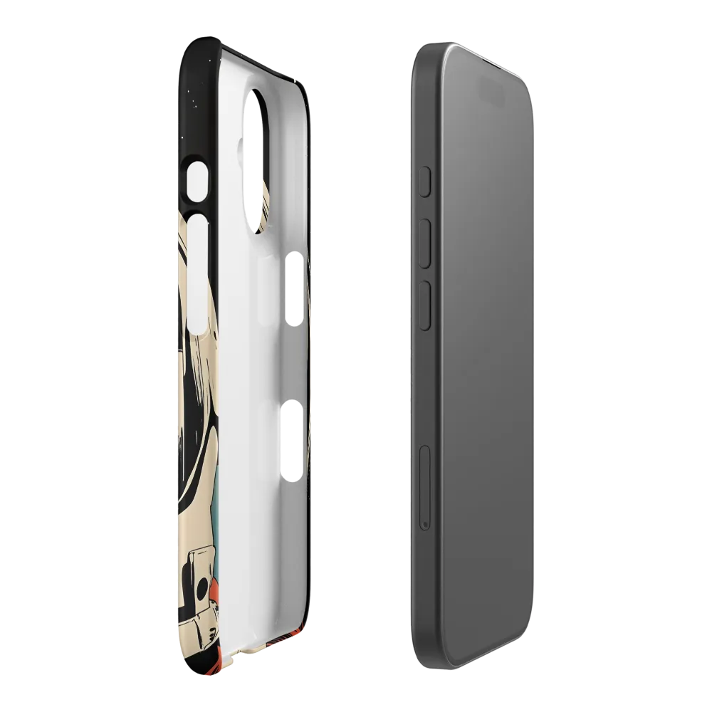 Gaze of the Astronaut | Phone Case |  16 | Snap Case | Matte