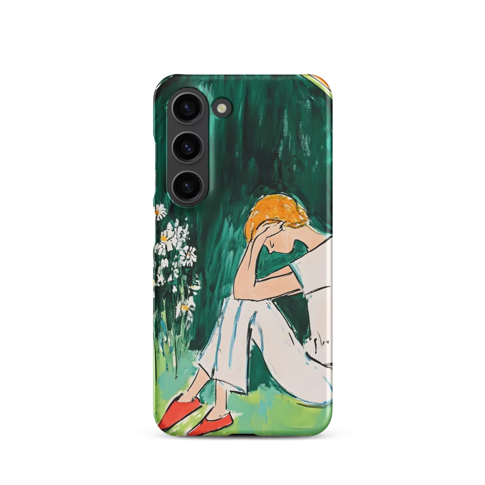 Silent Sorrow | Phone Case |  S23 | Snap Case | Matte
