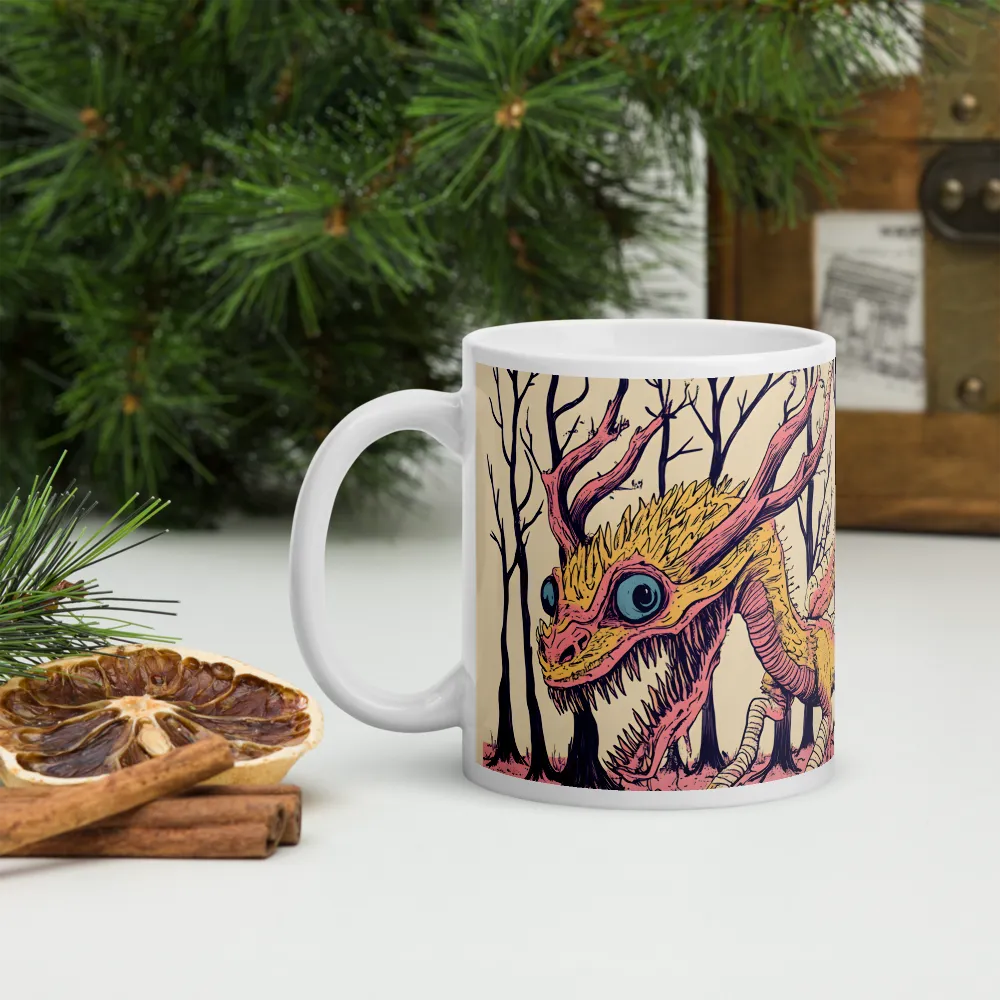 The Enigmatic Dragon of the Desolate Forest | Mugs | Multiple Sizes & Colors