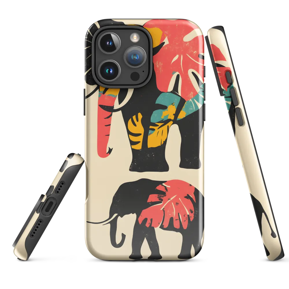Tropical Elegance: The Elephant's Dance