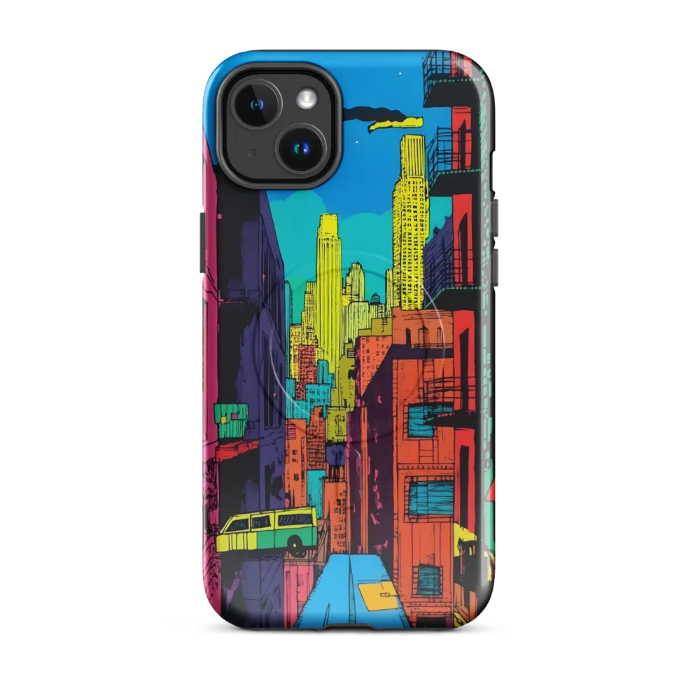 Urban Vibrance: A Pop Art Cityscape