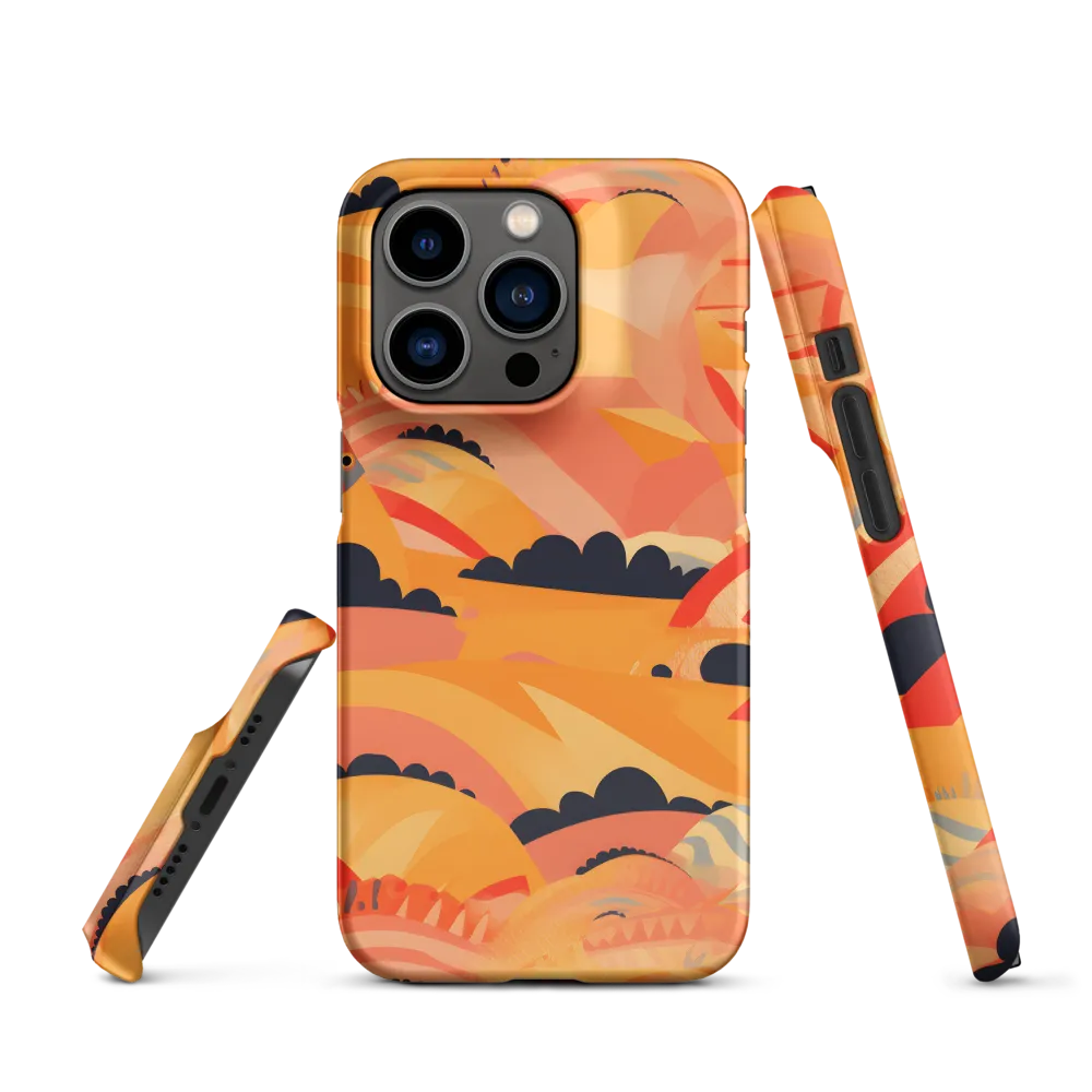 Whispers of the Abstract Horizon | Phone Case |  14 Pro | Snap Case | Matte