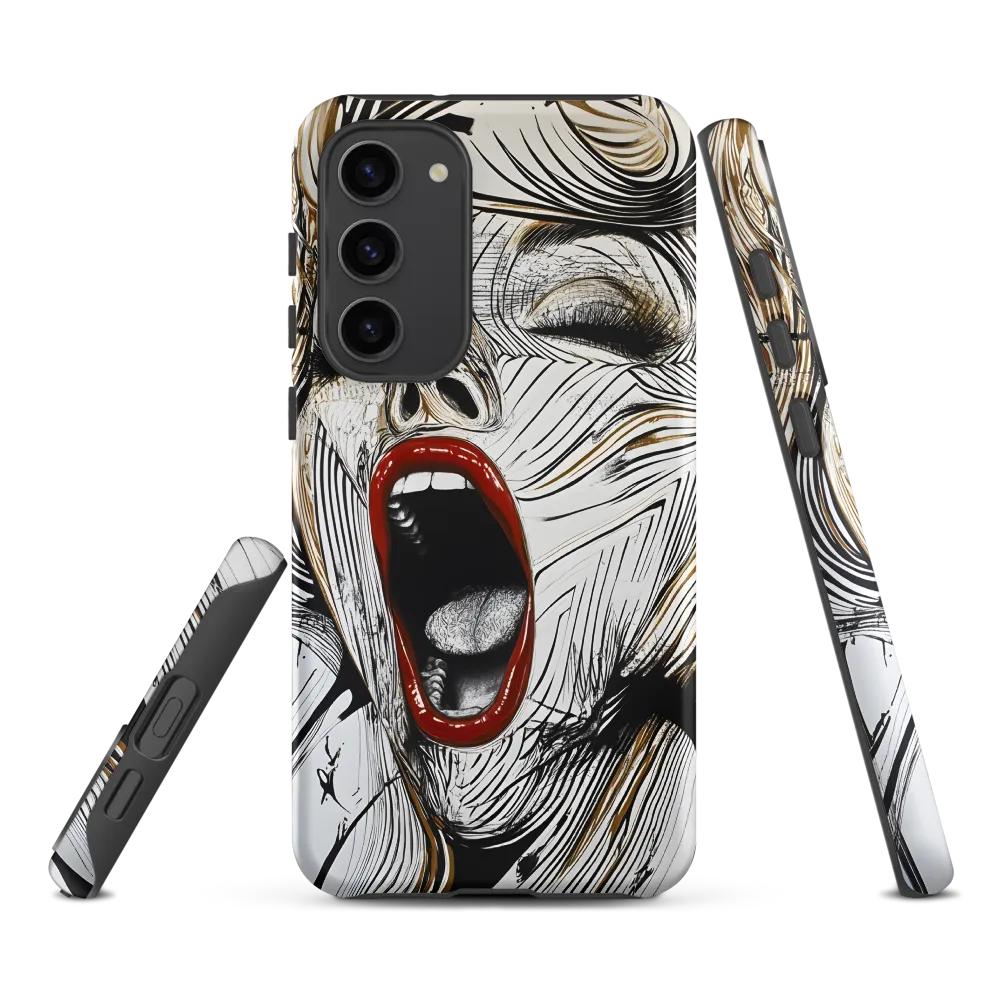 The anguished scream