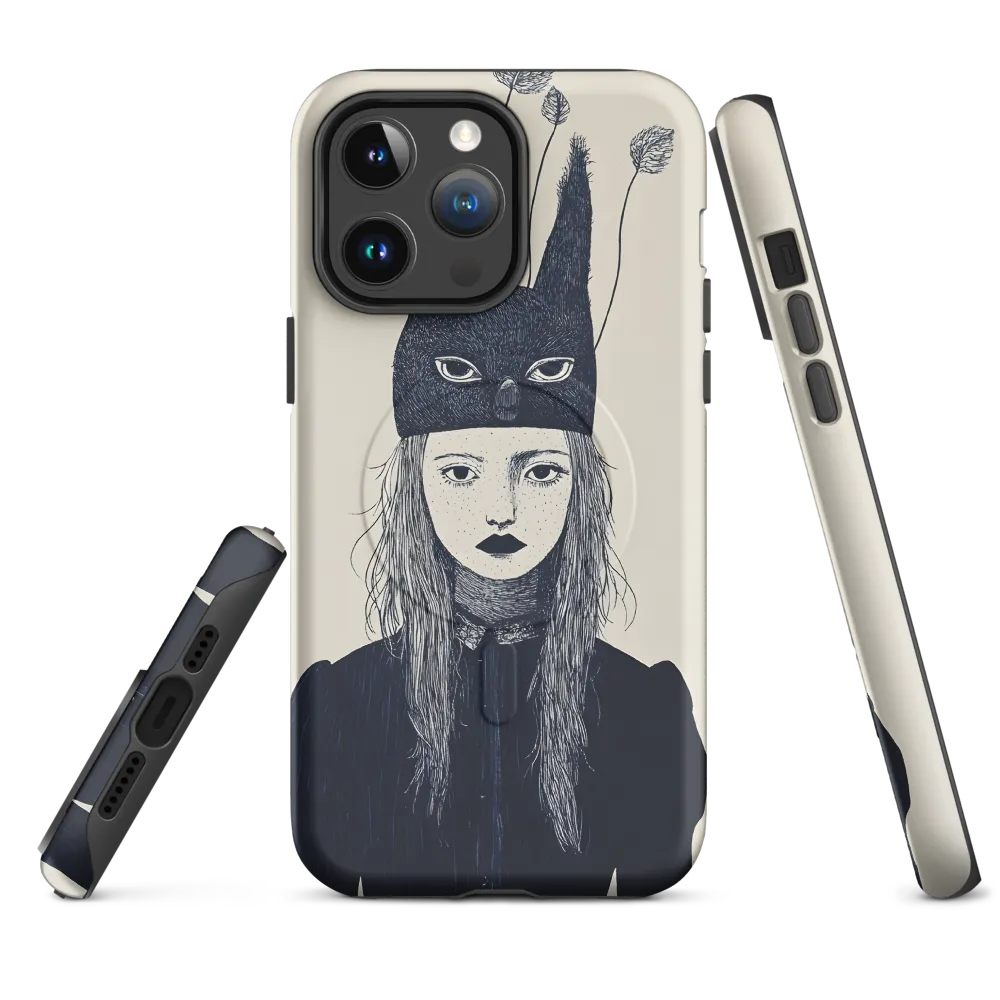 The Enigmatic Mask | Phone Case |  14 Pro Max | MagSafe® Tough Case | Matte