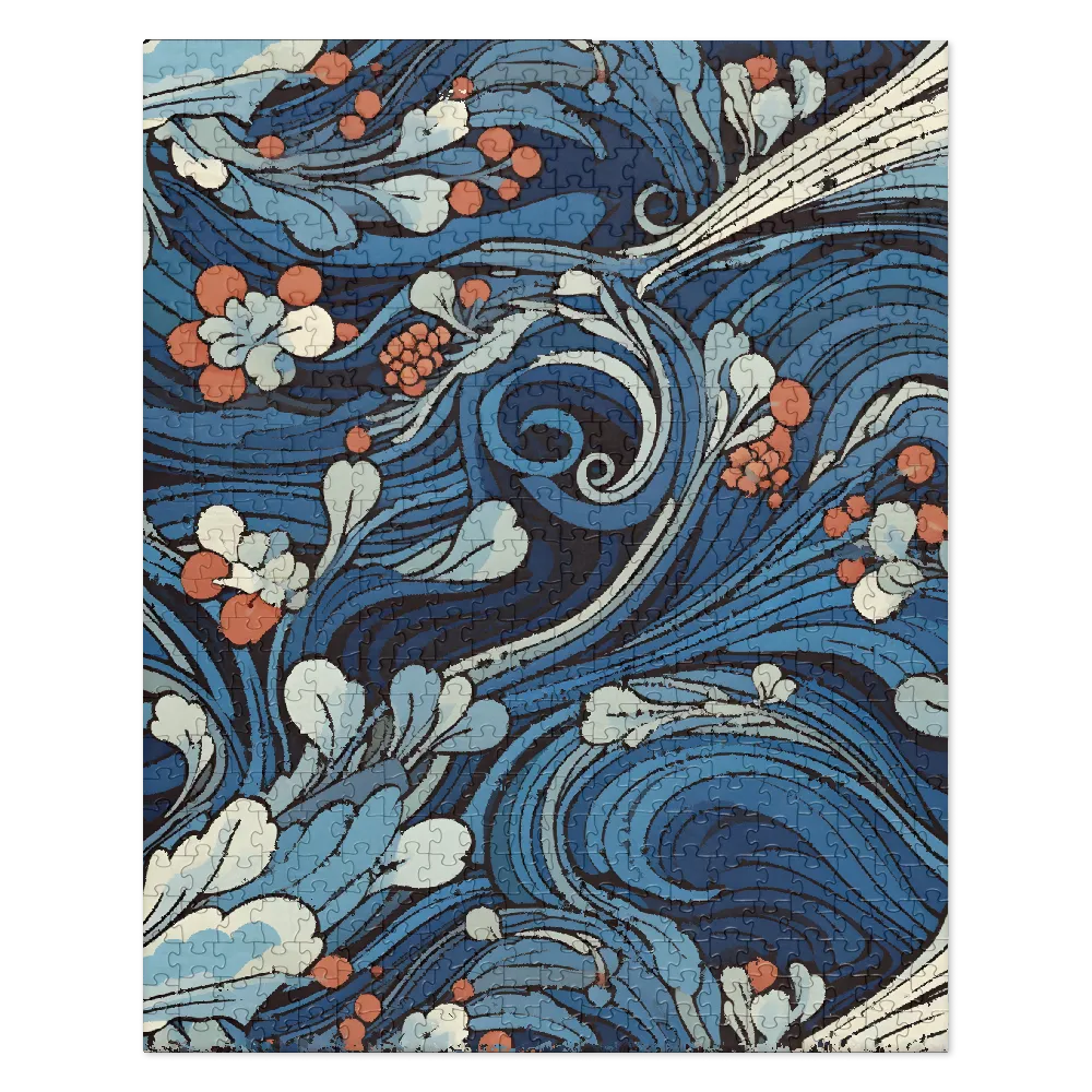 Nature's Elegance: An Oceanic Tapestry