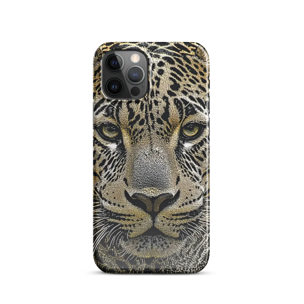 The Majestic Gaze: Portrait of a Leopard