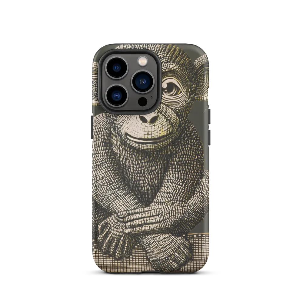 Intricate Primate Portrait