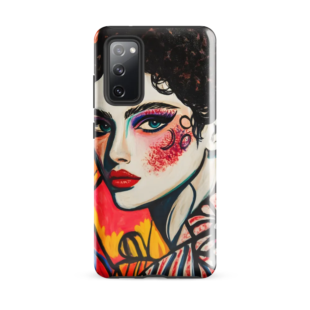 Eloquent Gaze | Phone Case |  S20 FE | Tough Case | Glossy