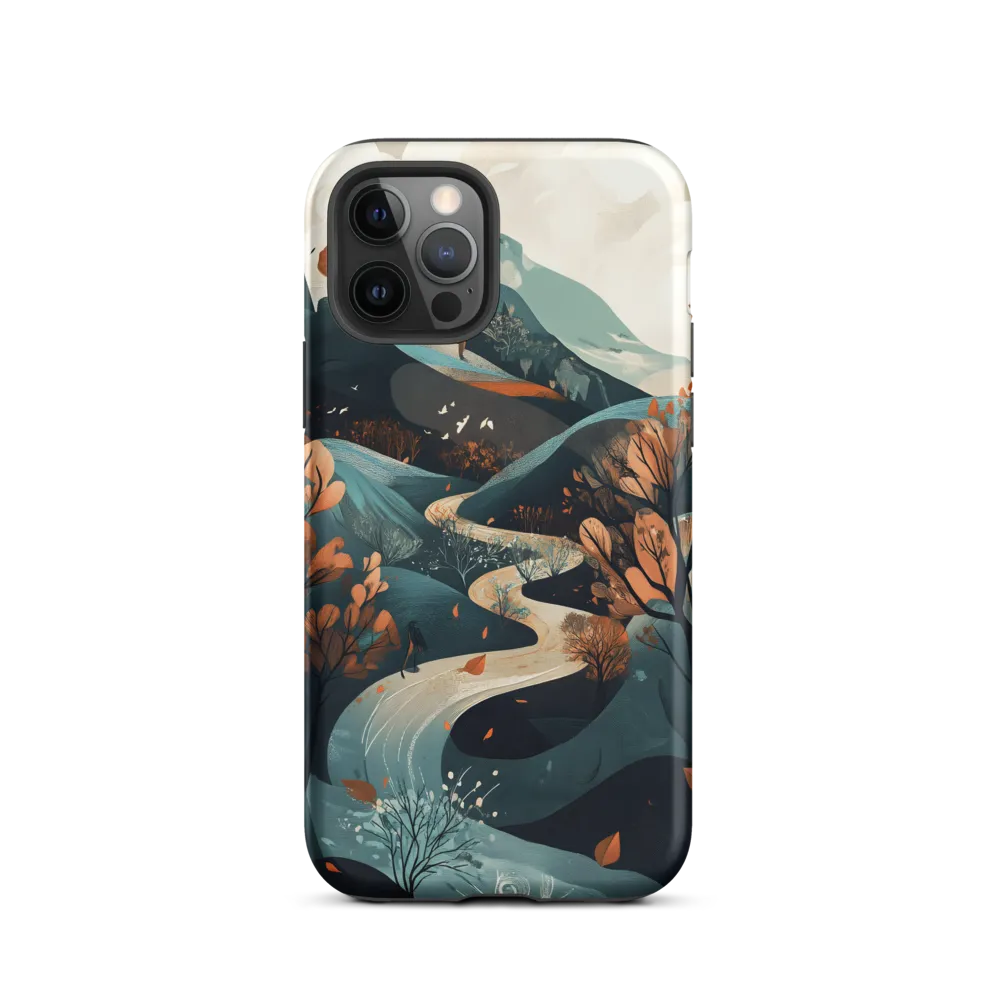Whispers of Autumn: A Serene Journey | Phone Case |  12 Pro | Tough Case | Matte