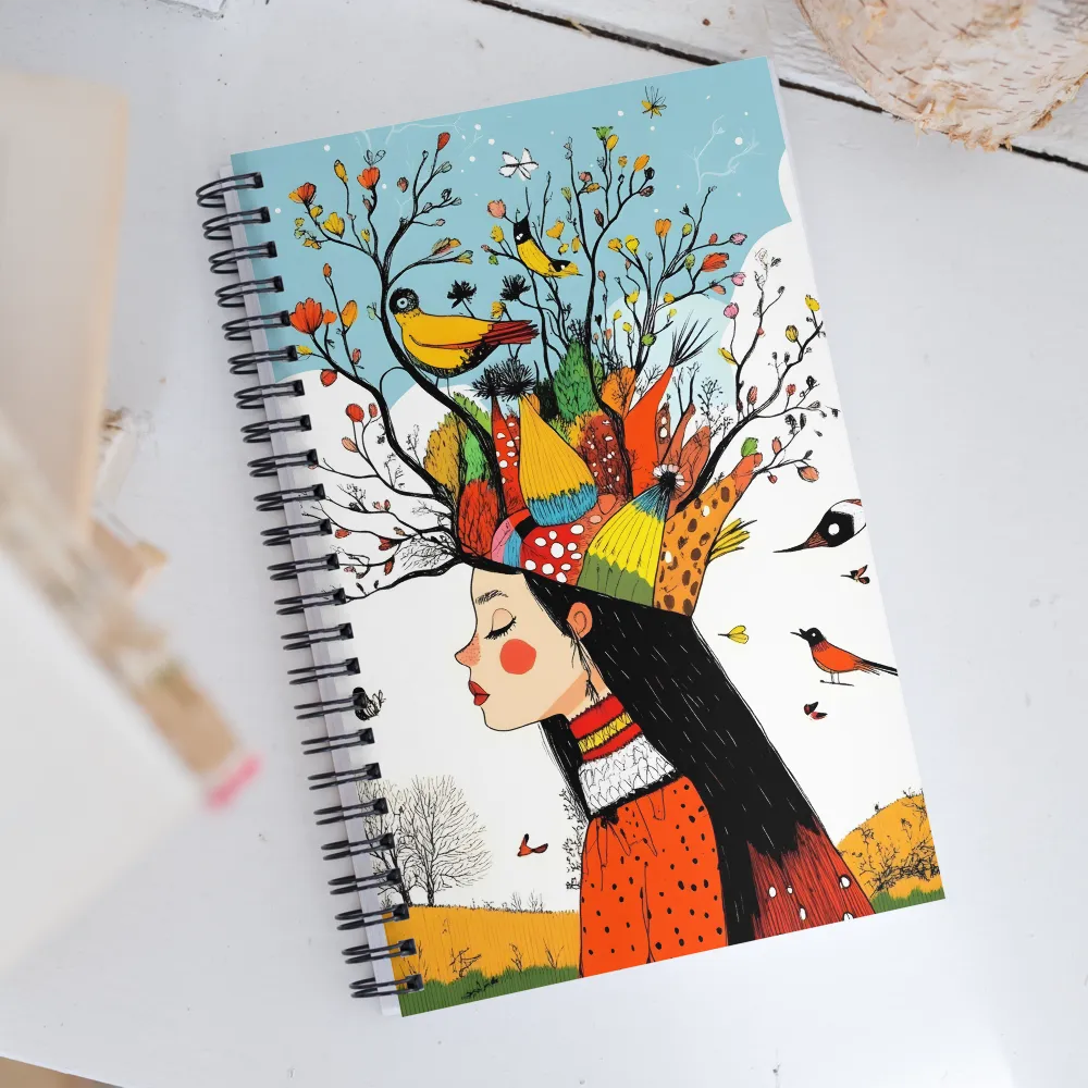 Whispers of Nature | Spiral Notebook