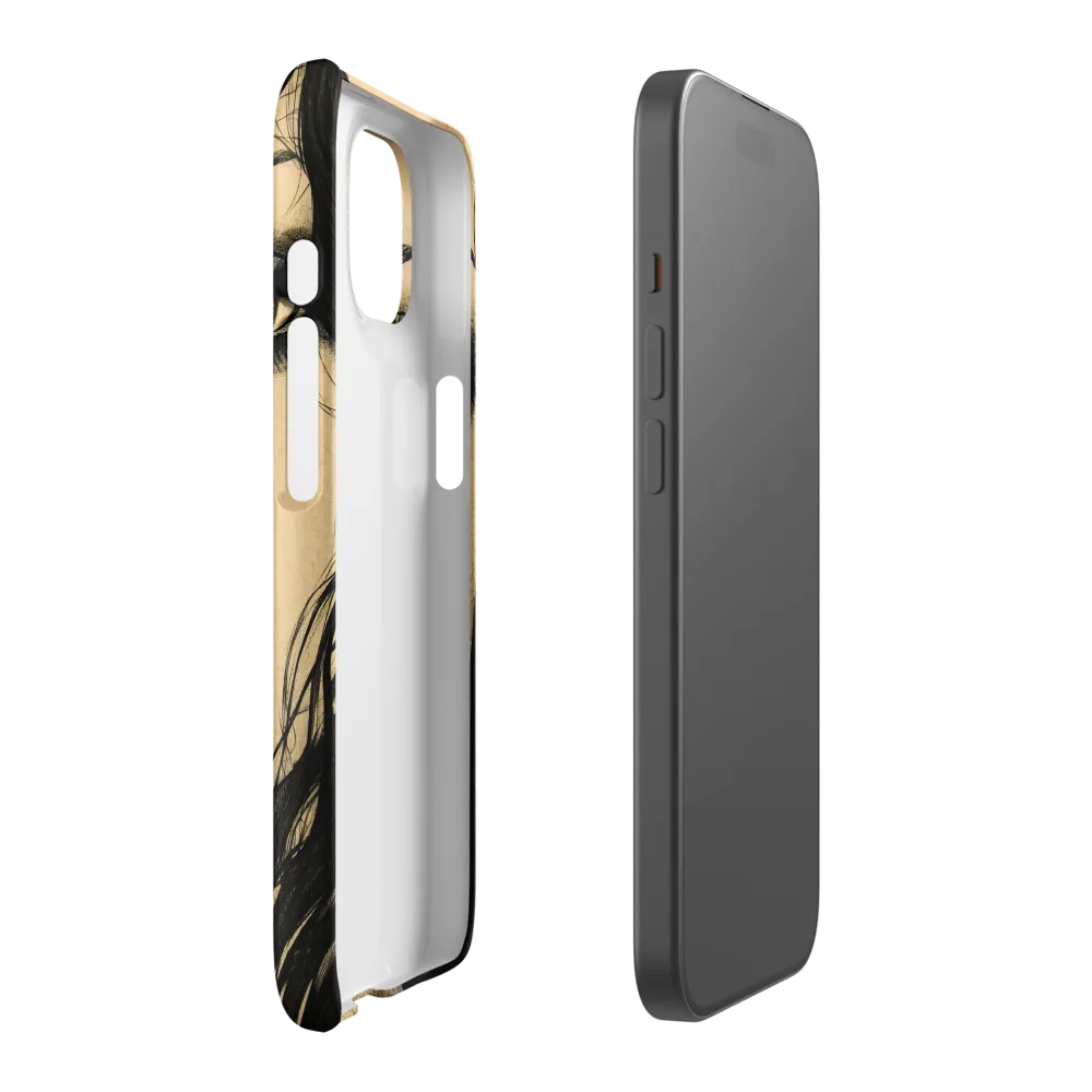 Enigmatic Gaze | Phone Case |  15 | Snap Case | Matte