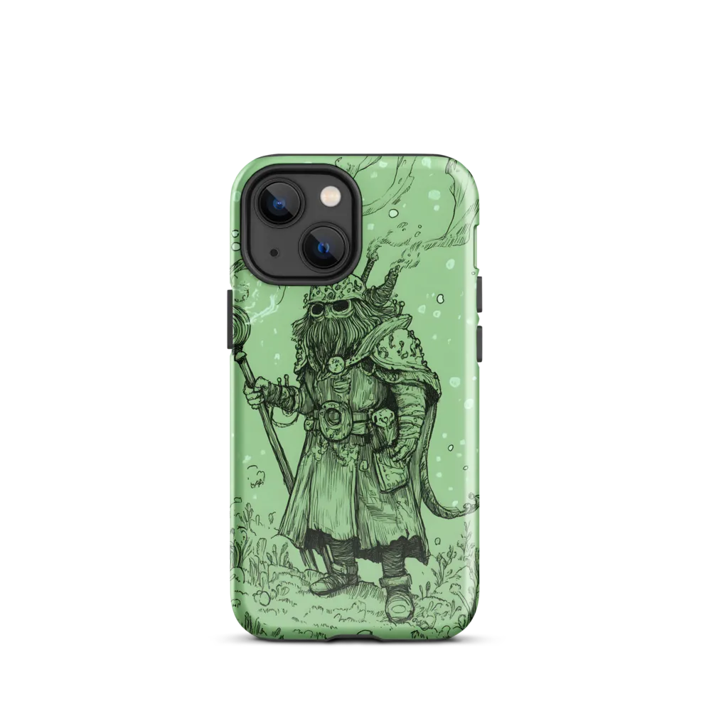 The Enigmatic Wizard | Phone Case |  13 mini | Tough Case | Glossy