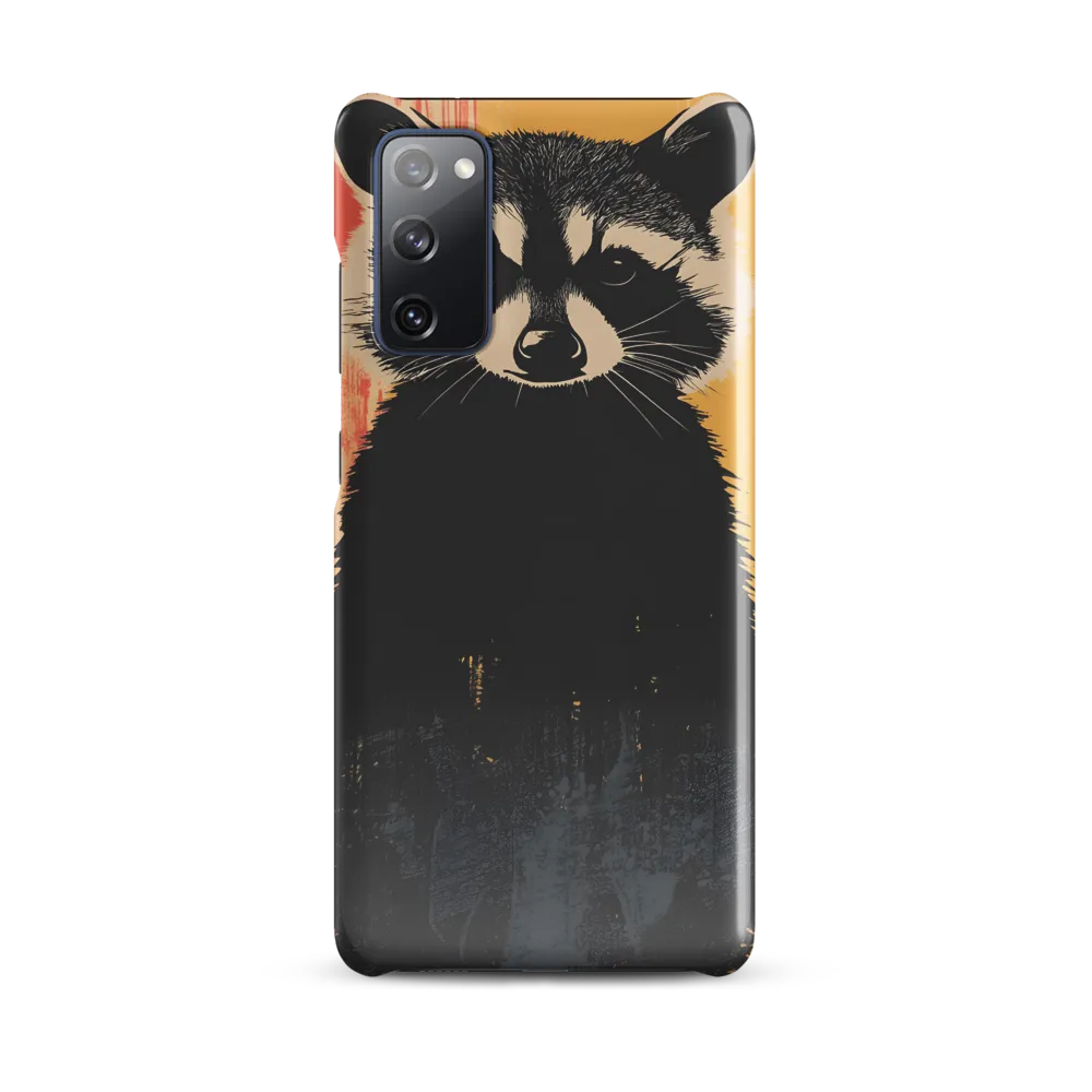 Whimsical Raccoon Portrait