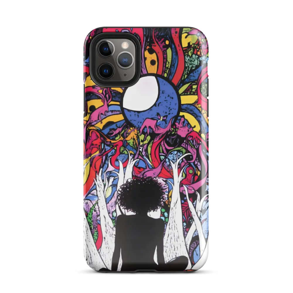 Contemplation in a Kaleidoscopic Realm | Phone Case |  11 Pro Max | Tough Case | Glossy