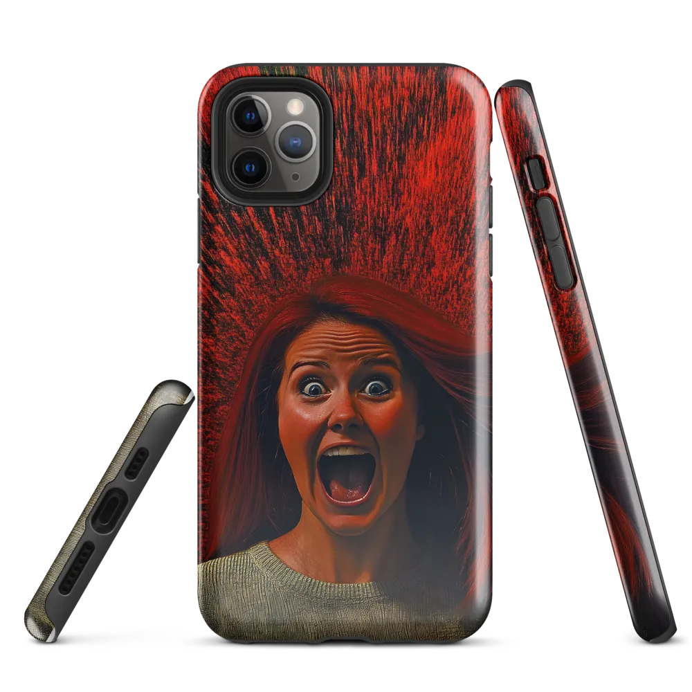 Eruption of Emotion | Phone Case |  11 Pro Max | Tough Case | Glossy