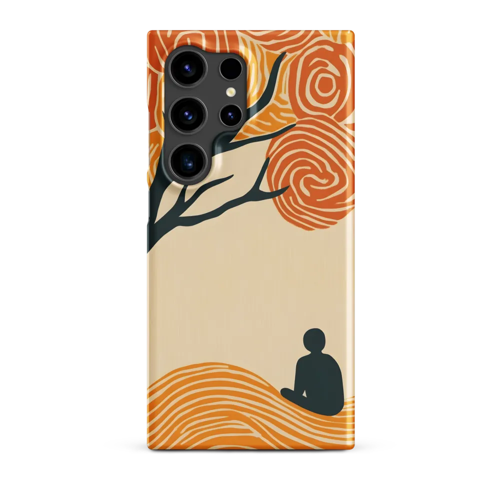 Silent Reflections under Swirling Leaves