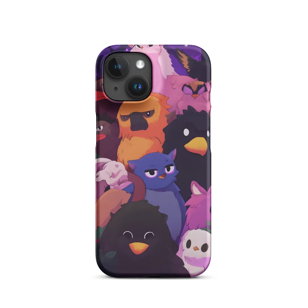 Whimsical Avian Gathering