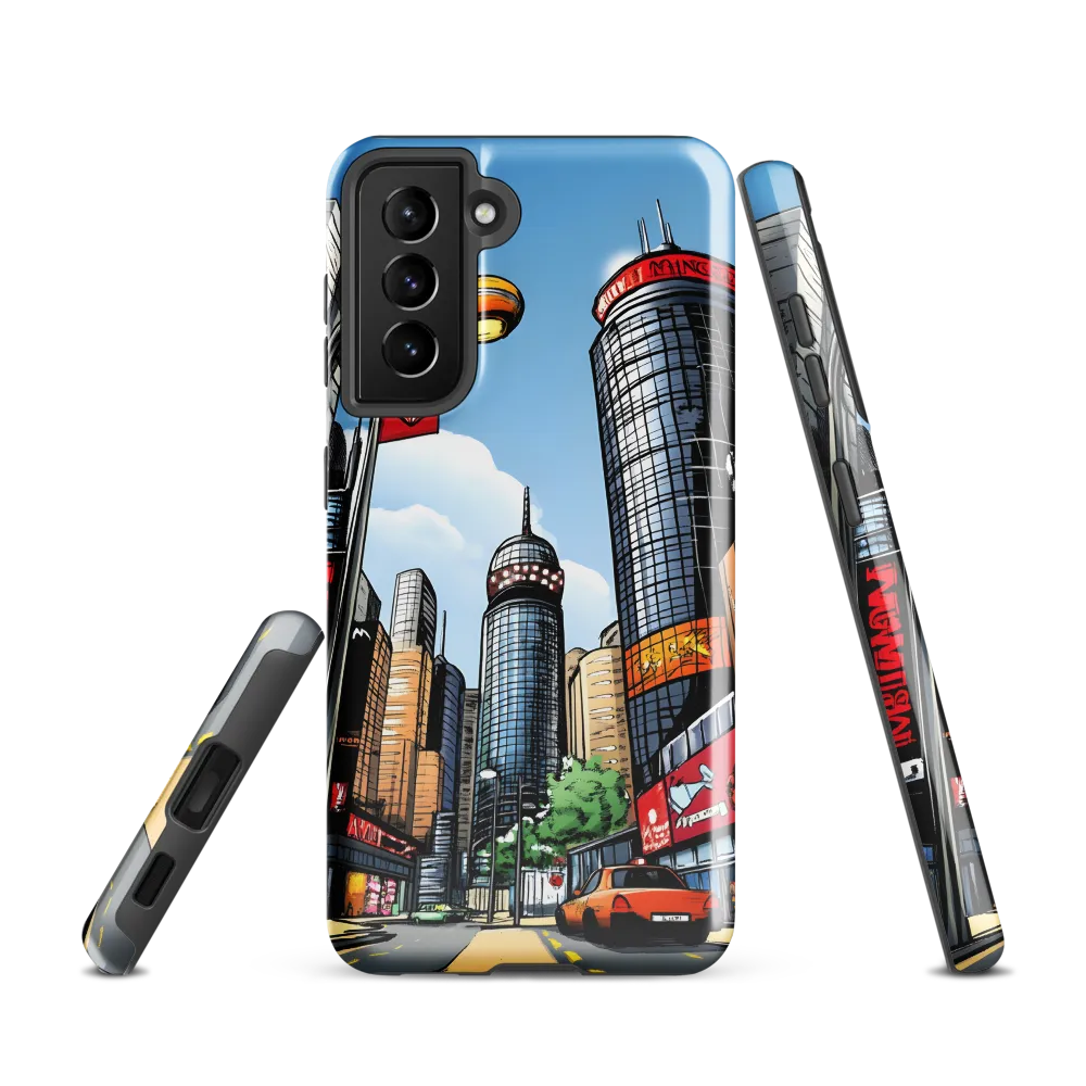 Urban Pulse: A Comic Cityscape
