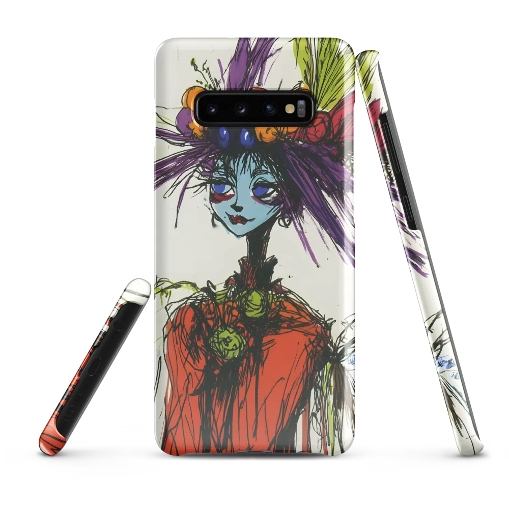 Whimsical Harvest | Phone Case |  S10 Plus | Snap Case | Glossy