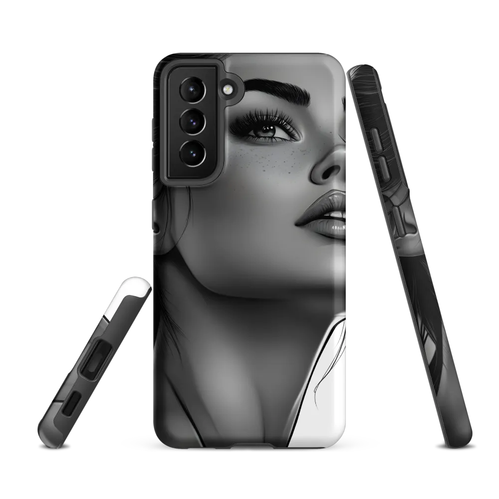 Ethereal Gaze | Phone Case |  S21 FE | Tough Case | Matte