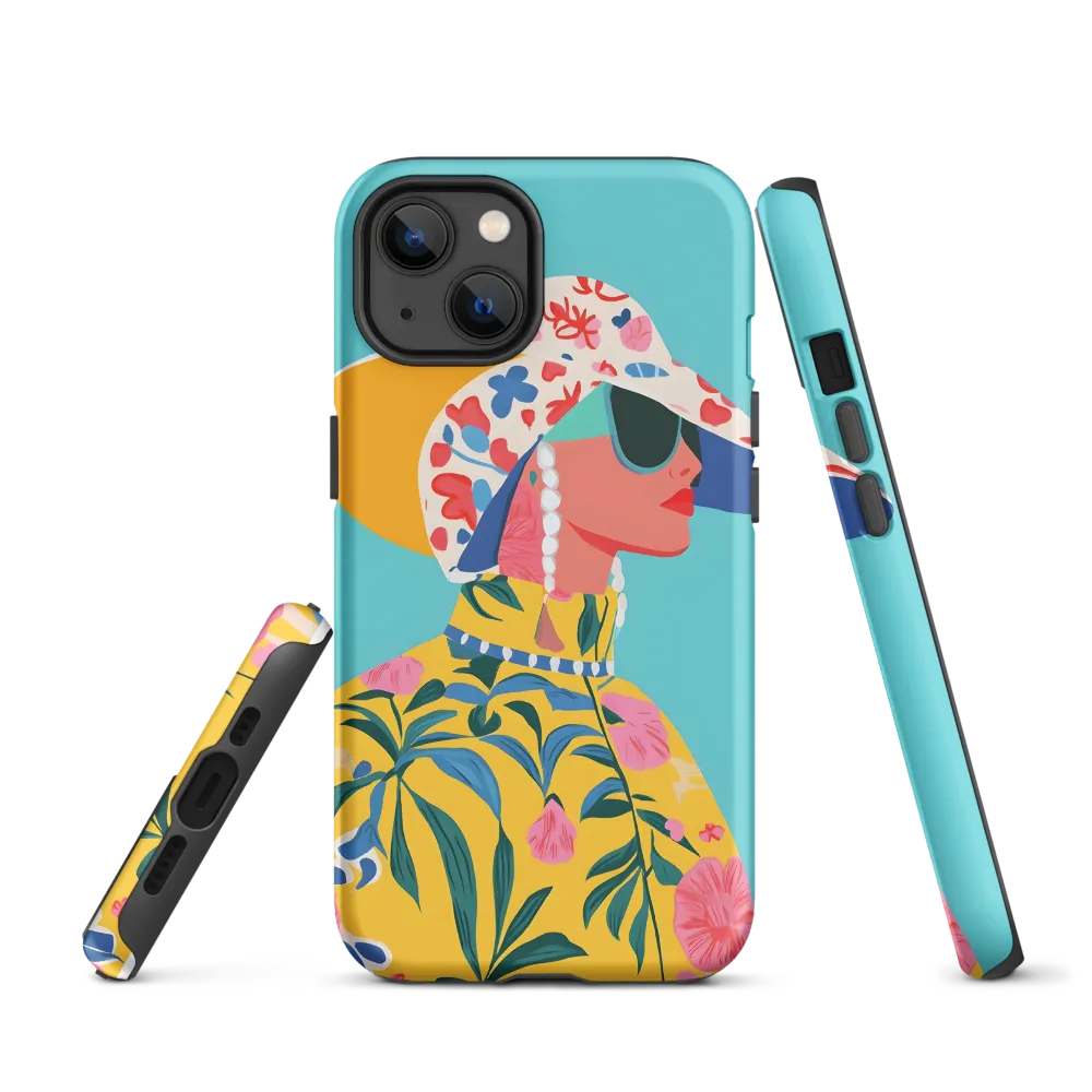 Tropical Confidence: A Fashion Portrait