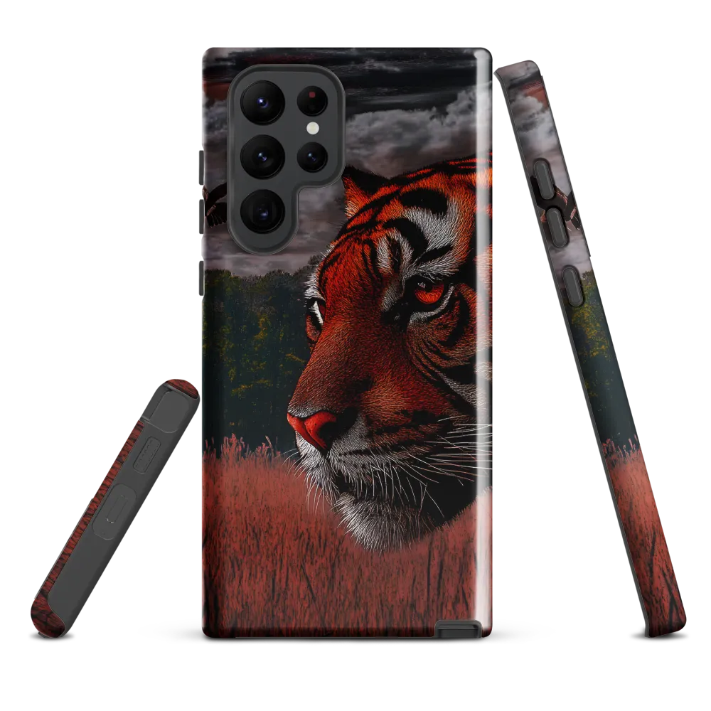 The Silent Guardian | Phone Case |  S22 Ultra | Tough Case | Glossy