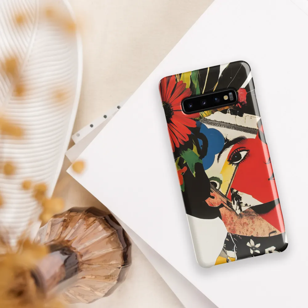 Vibrant Portrait of Femininity | Phone Case |  S10 Plus | Snap Case | Glossy