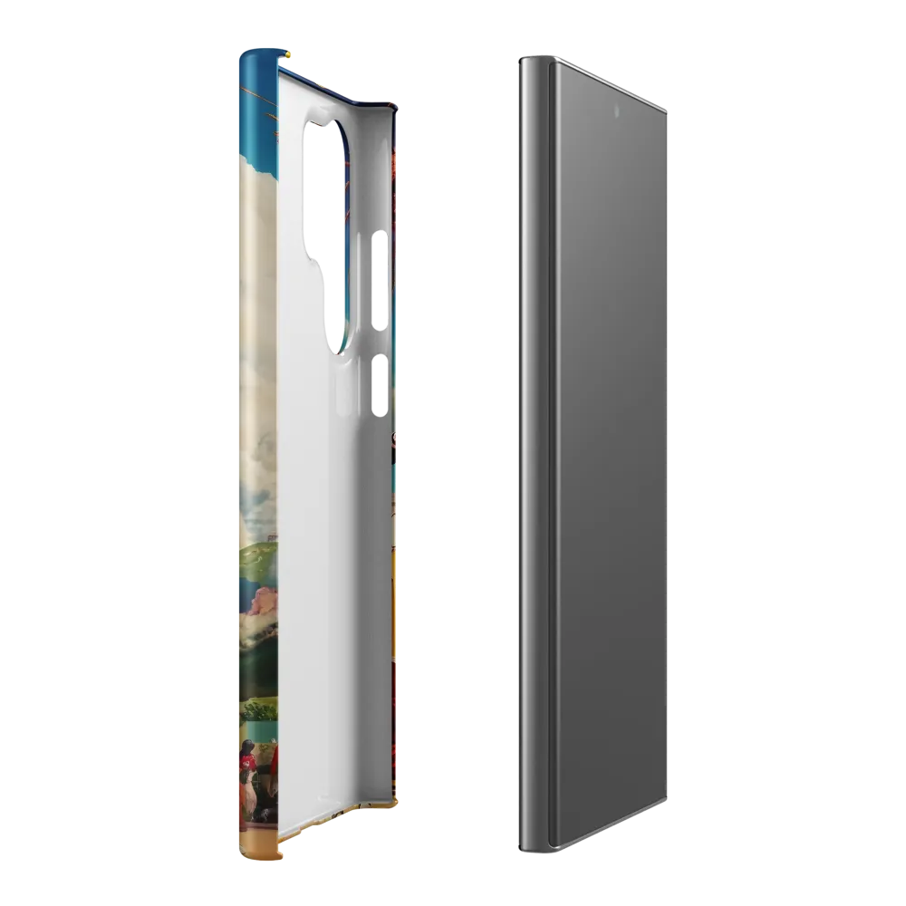 Whimsical Encounter in a Surreal Landscape | Phone Case |  S23 Ultra | Snap Case | Matte