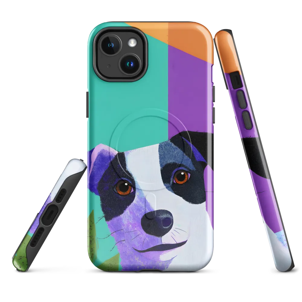 Joyful Canine | Phone Case |  14 Plus | MagSafe® Tough Case | Glossy