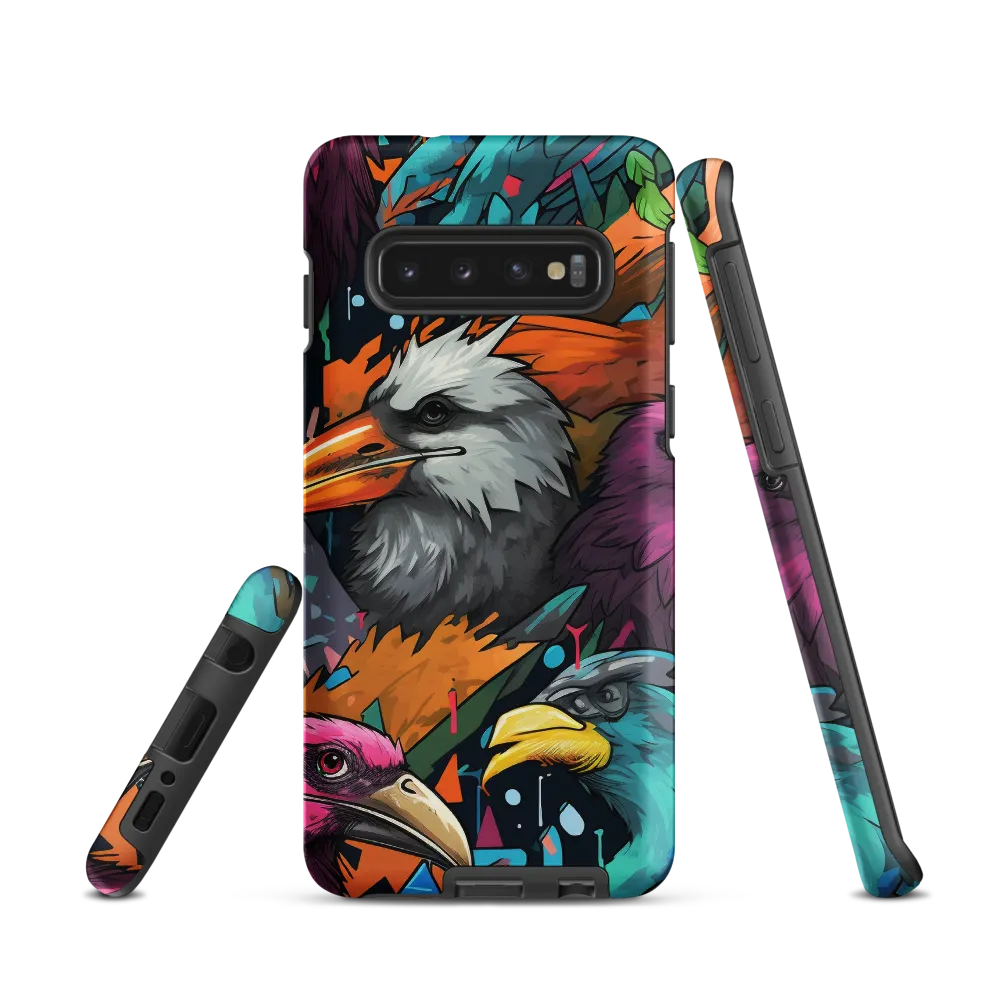 Avian Vortex: A Celebration of Color and Form