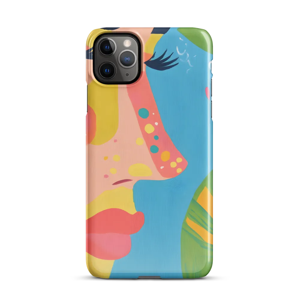 Whimsical Woman: A Modern Portrait | Phone Case |  11 Pro Max | Snap Case | Glossy