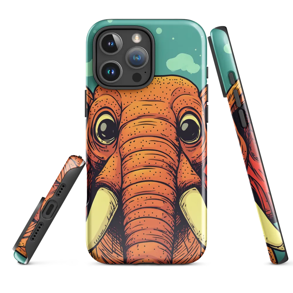 Whimsical Majesty: The Playful Elephant