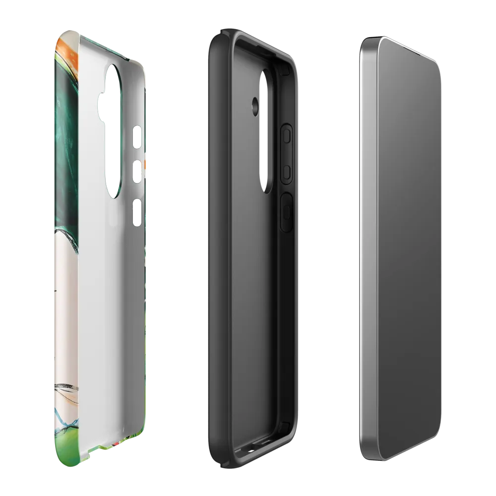 Silent Sorrow | Phone Case |  S24 Plus | Tough Case | Glossy