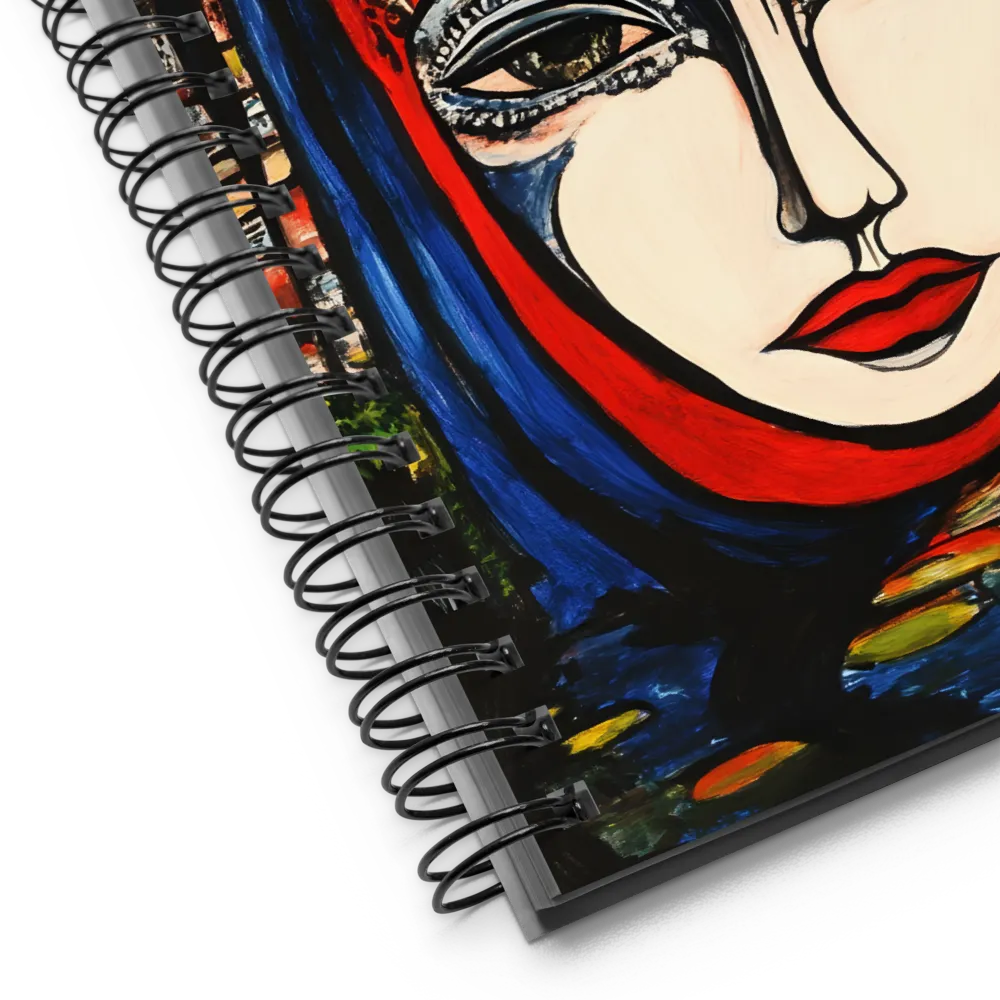 Mystical Reflections | Spiral Notebook