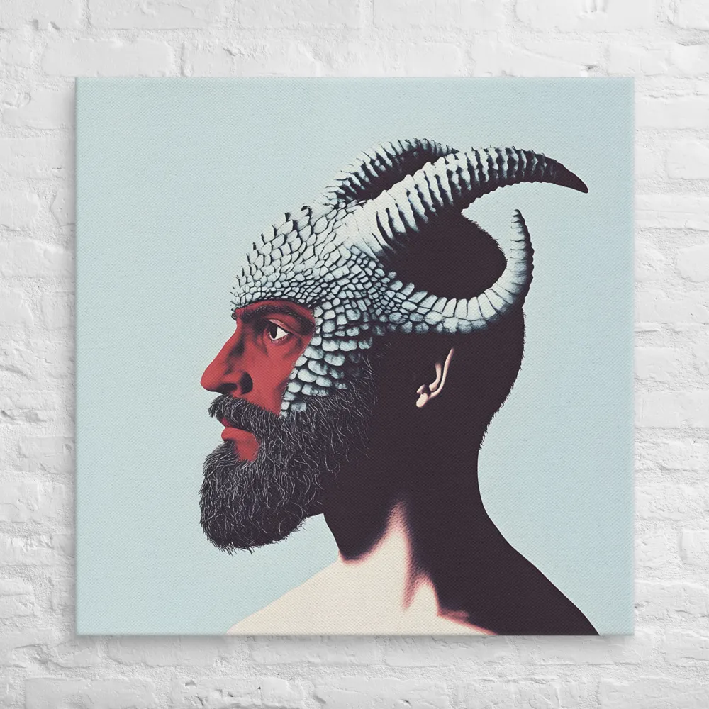 Elysium of the Horned One | Canvas | 37″×37″