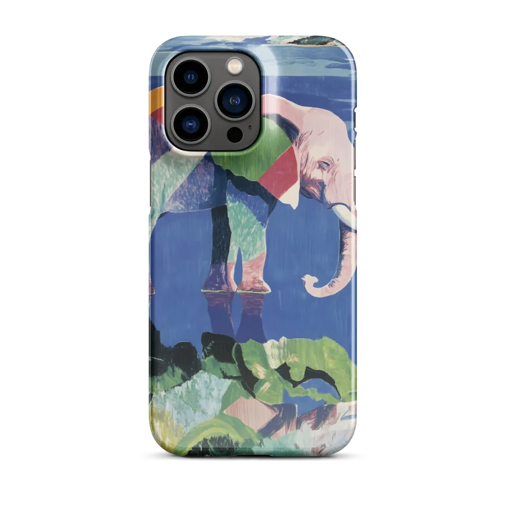 Serenity in Color: The Elephants of Reflection