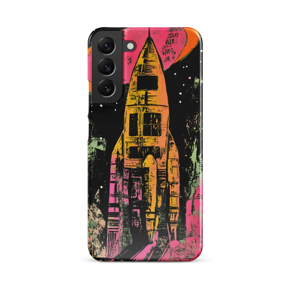 Cosmic Voyage: A Surreal Rocket Adventure