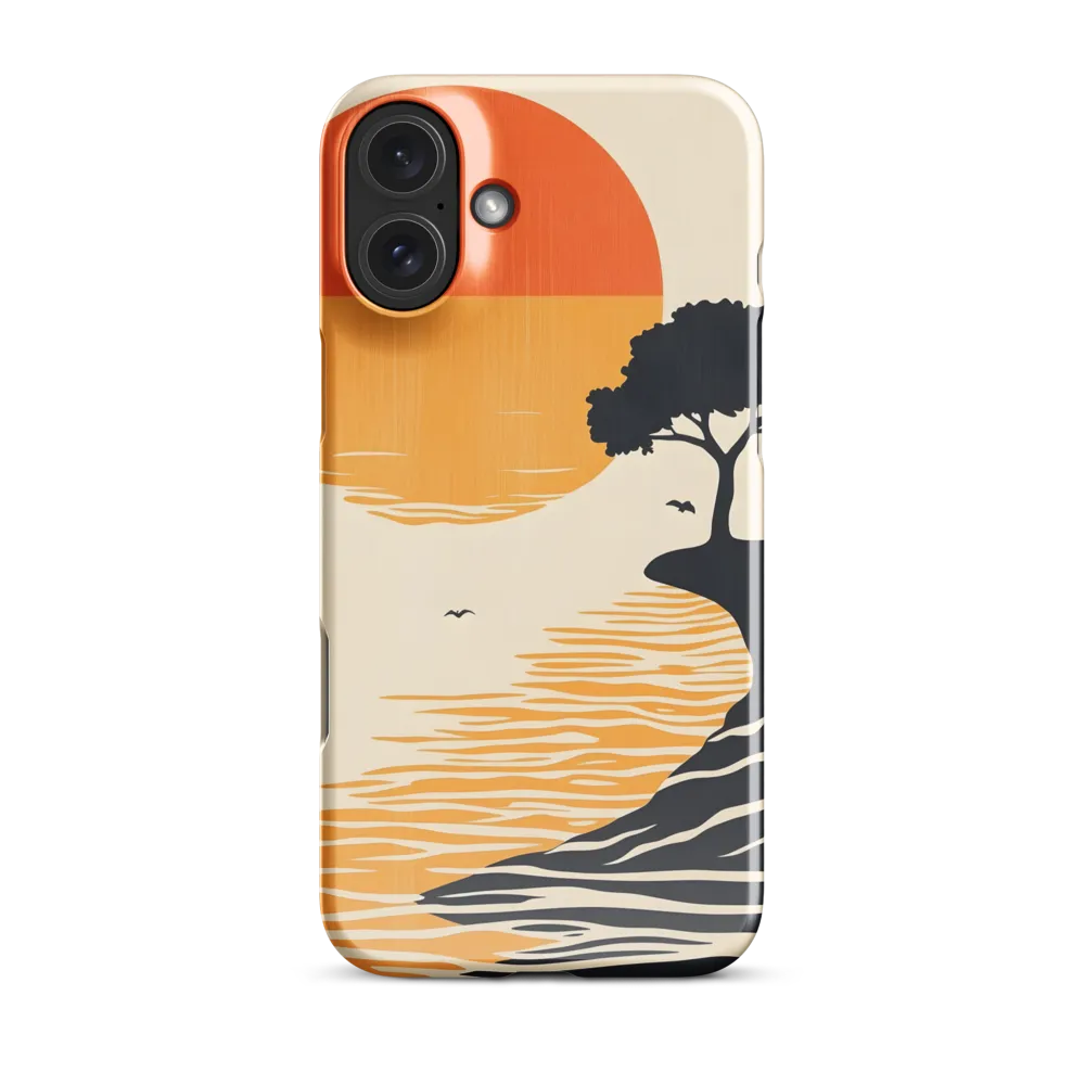 Serene Sunset | Phone Case |  16 Plus | Snap Case | Glossy