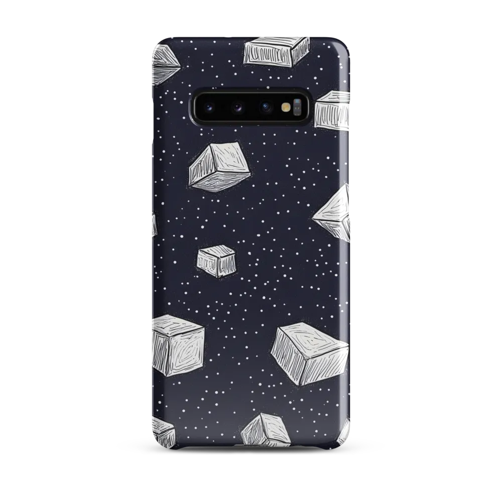 Floating Geometries in the Cosmos | Phone Case |  S10 Plus | Snap Case | Glossy