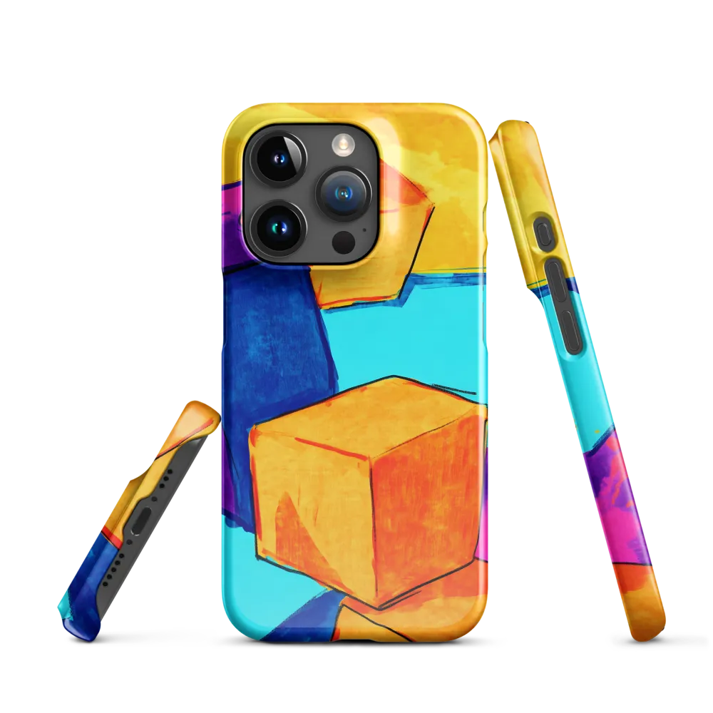 Playful Cubes in Vibrant Harmony