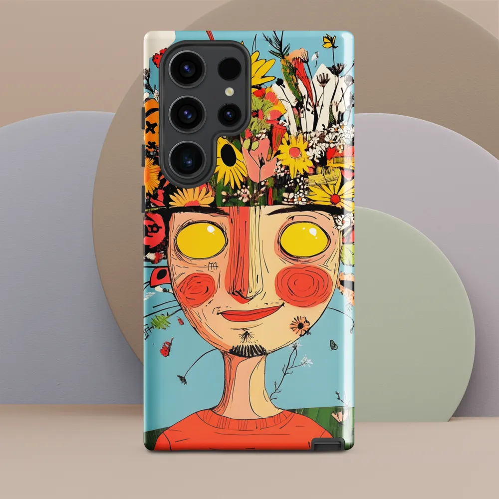 Whimsical Bloom | Phone Case |  S23 Ultra | Tough Case | Glossy