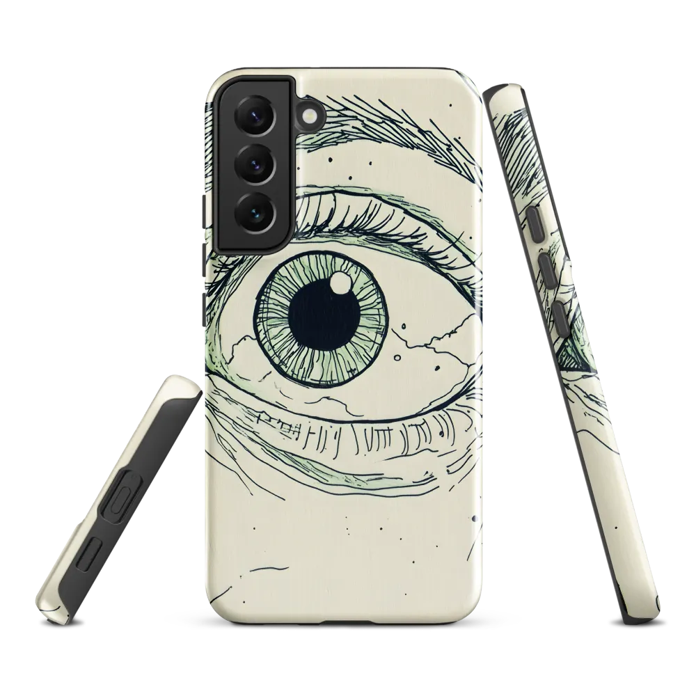Observant Gaze | Phone Case |  S22 Plus | Tough Case | Glossy