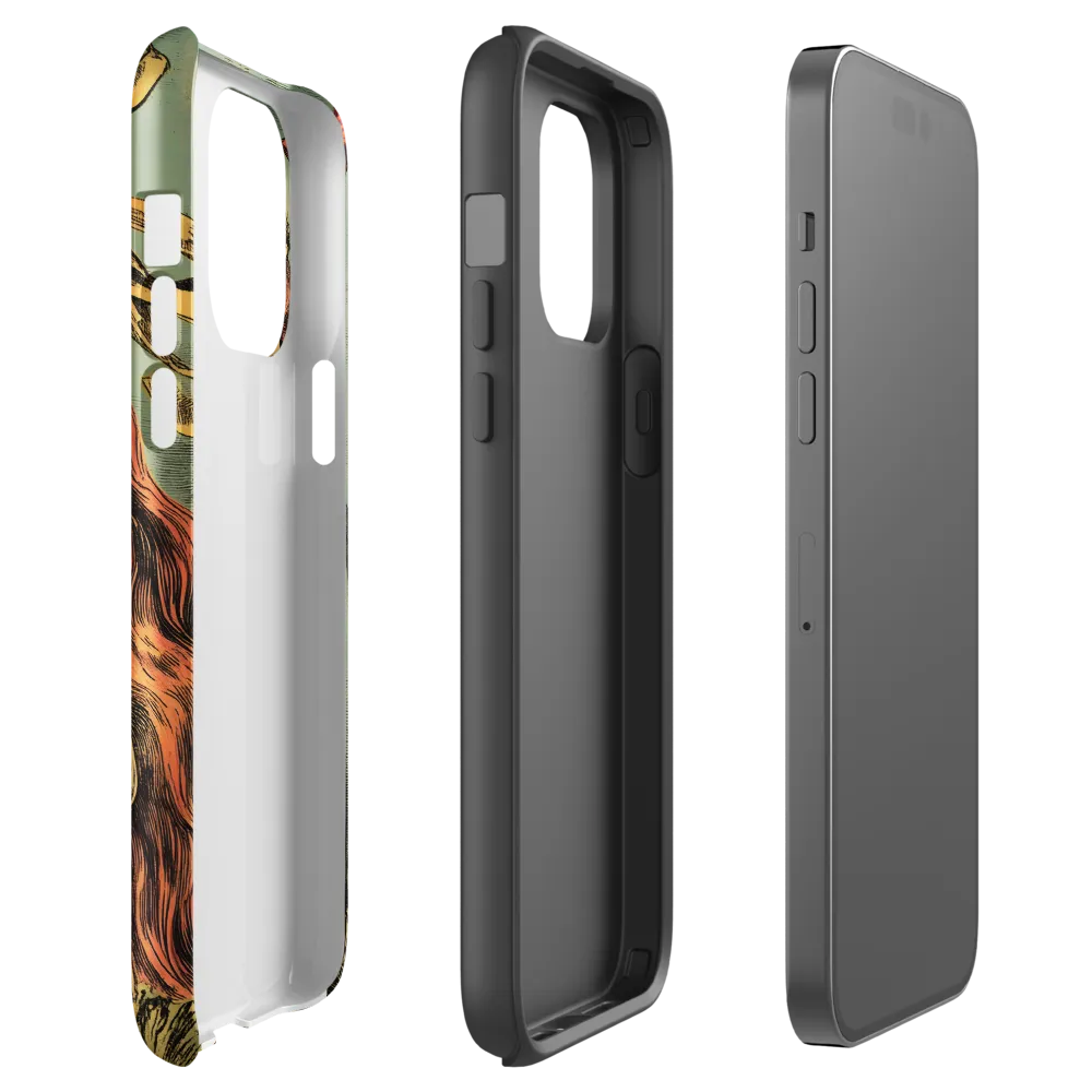 Elegance Beneath the Waves | Phone Case |  14 Pro Max | Tough Case | Glossy