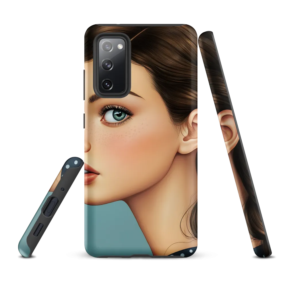 Captivating Gaze: A Modern Portrait