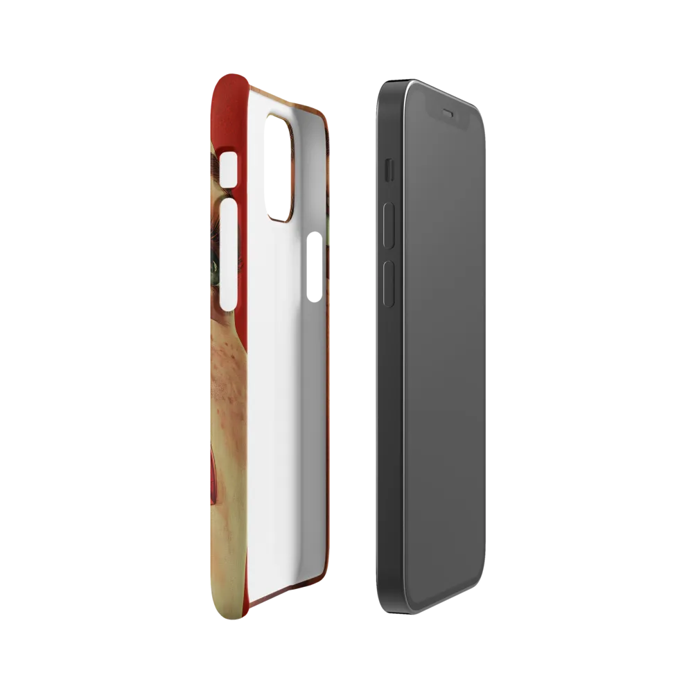 Red Intensity: A Portrait of Elegance