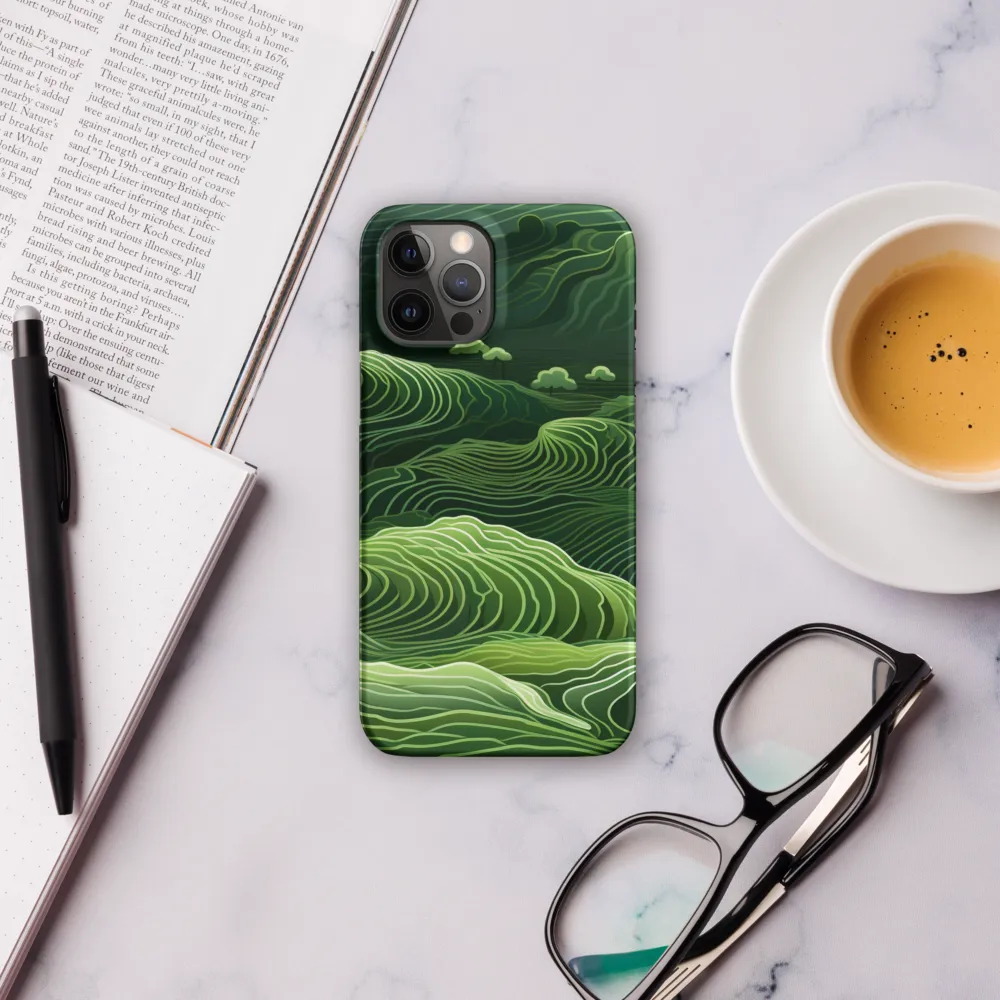 Whispers of Green Hills | Phone Case |  12 Pro Max | Snap Case | Matte