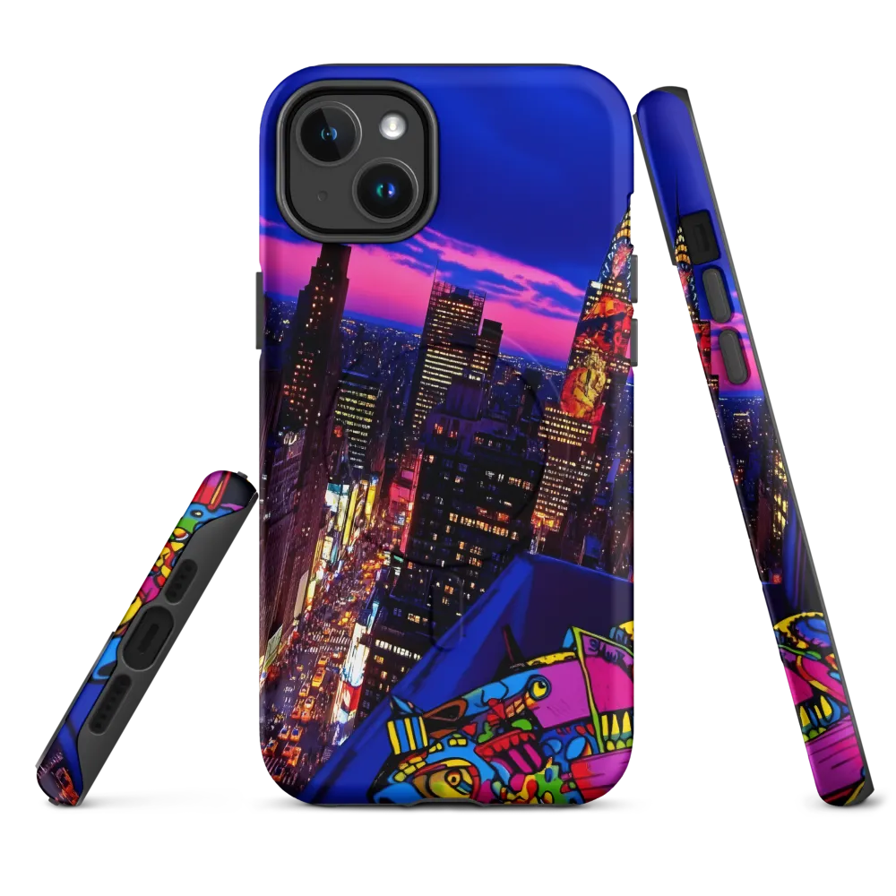 Neon Twilight: A City in Vibrance