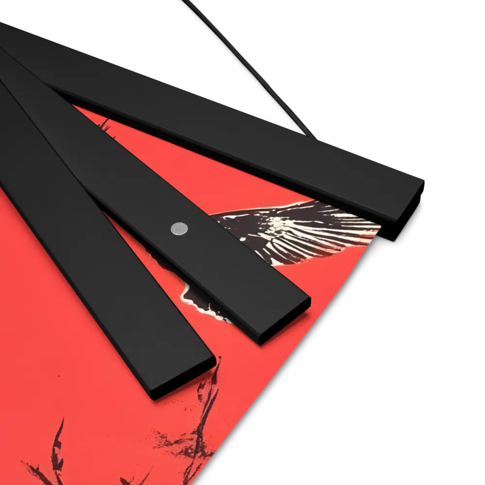 Journey Beyond the Horizon | Poster With Black Wood Hanger | 12″×12″