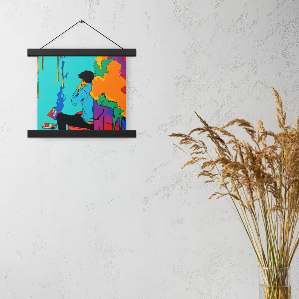 The Artist Within | Poster With Black Wood Hanger | 10″×10″