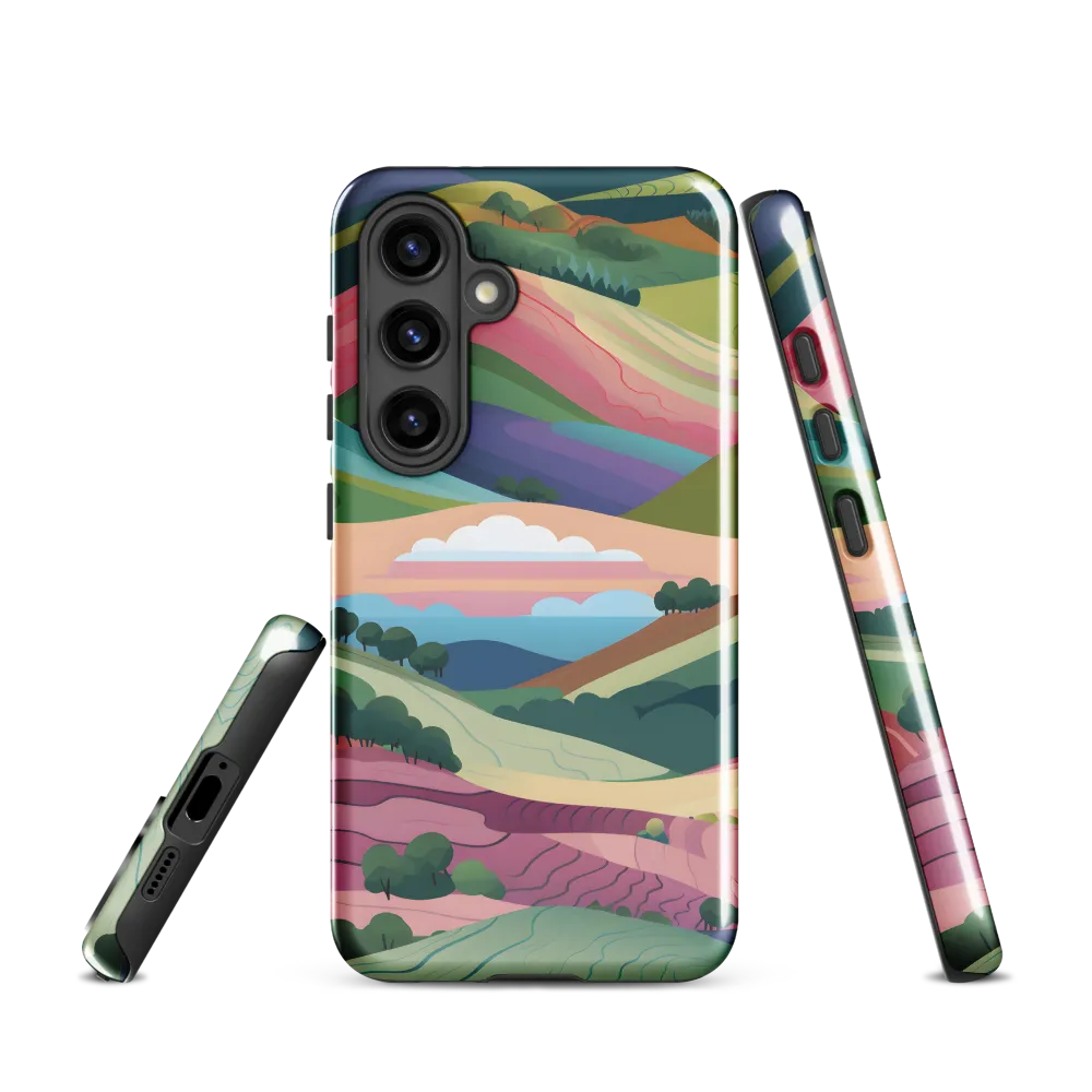 Harmonious Hills | Phone Case |  S24 | Tough Case | Glossy